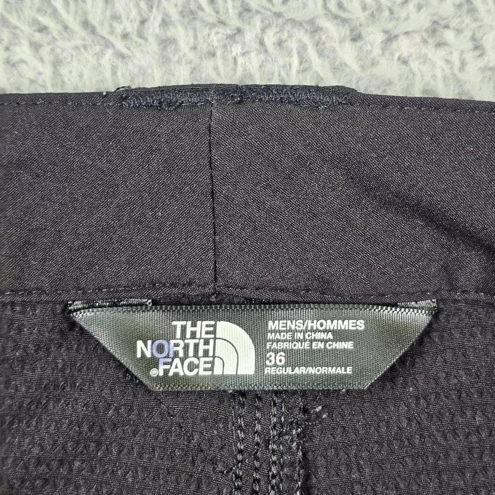 The North Face Shorts Mens 36 Black Stretch Cargo Outdoor Hiking Casual‎ CFX0